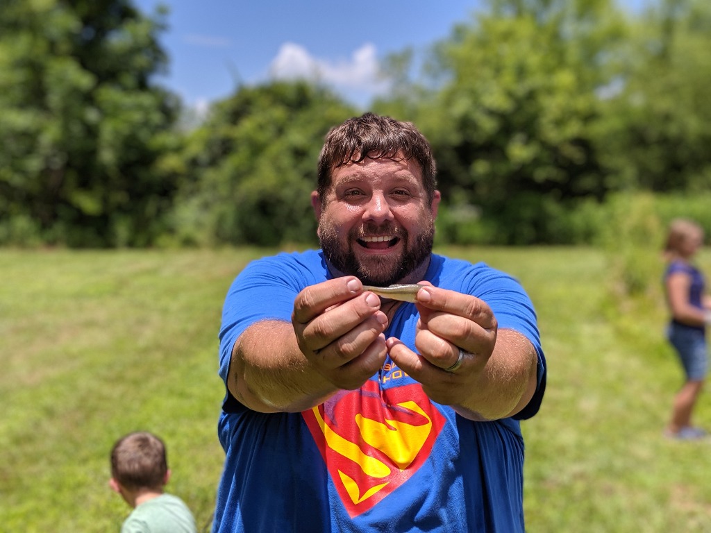 Jesse Otteson outdoors in Florida nature, founder of Floralina Farms